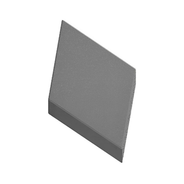 Фигурная тротуарная плитка Ромб 7 Серый